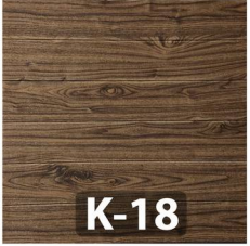 PLACA DECORATIVA K-18 LAMBRIZ MARRON