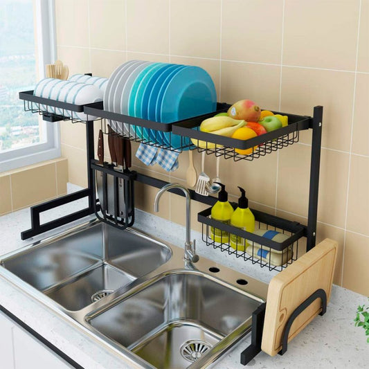 SECA PLATO ESCURRIDOR NEGRO GRANDE