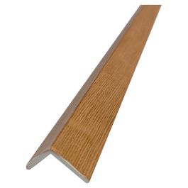 ÁNGULO TERMINACIÓN REVESTIMIENTO WPC - MARRÓN CLARO